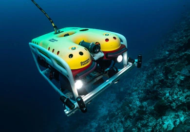 A víz alatti ROV-ról.